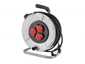 Metal cable reels for DIY enthusiasts