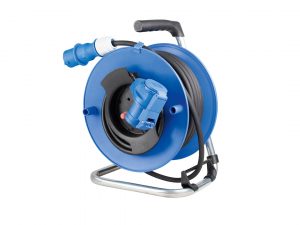 Camping Gerätetrommel mit Winkelkupplung und powerlight