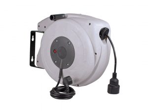 Automatic cable reels for indoor use