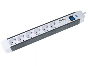 Steckdosenleisten FLASH mit USB-Port
