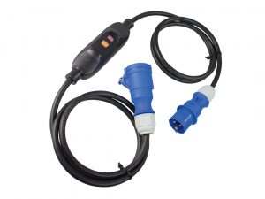Camping extension lead with PRCD