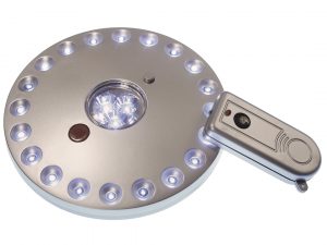 LED spotlight with remote control