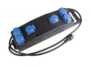 Solid rubber socket strip S1