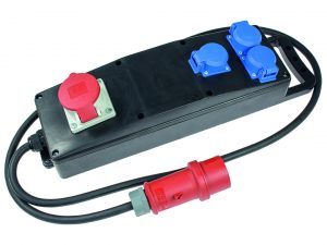Solid rubber socket strip S3