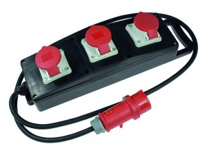 Solid rubber socket strip S6
