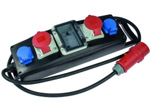 Solid rubber socket strip S5+