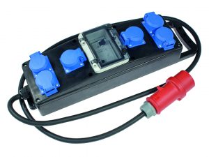 Solid rubber socket strip S2+