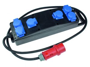 Solid rubber socket strip S2