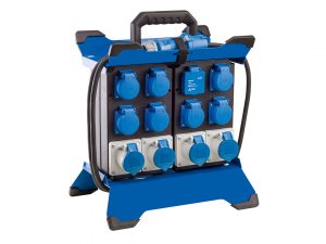Mobiler Stromverteiler STECKY DUO 5 mit powerlight Spannungsanzeige