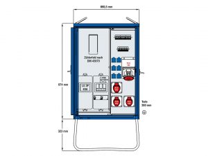 A-V-E 2      Baustromverteiler