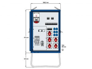 V-E 1      Baustromverteiler