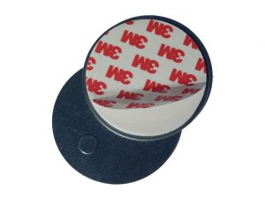 Magnetic holder for hazard alarms