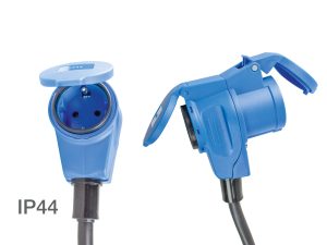 Adapterleitung mit Schutzkontaktstecker und CEE Kombi-Kupplung