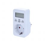 as - Schwabe Energy cost meter with display for 230V socket outlet