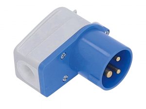 Camping CEE angle plug