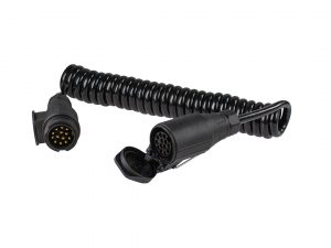Caravan spiral extension cable 13-pin