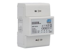 400 V electricity meter / series installation device