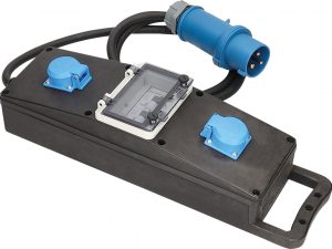 mobile Vollgummi Steckdosenleiste G-S22