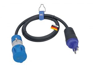 Adapterleitungen Schweizer Standard mit powerlight Spannungsanzeige