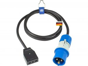 Adapter CEE Powerlight wtyk CEE 3P na gniazdo typ L 230 V, 16 A, 3P H07RN-F 3G1,5 1,5 m | 360488