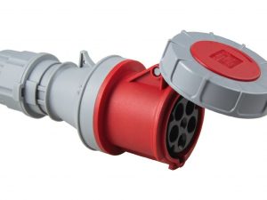 Gniazdo CEE 400 V, 63 A, 5P 6h, szaro-czerwone | 60428