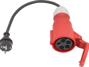 Adapter E-Mobility do ładowarek samochodowych E1 wtyk IP44 na gniazdo CEE 16 A 5P 0,3 m | 61371