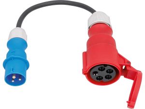 Adapter E-Mobility do ładowarek samochodowych E4 wtyk CEE 3P na gniazdo CEE 32 A 5P 0,3 m | 61374