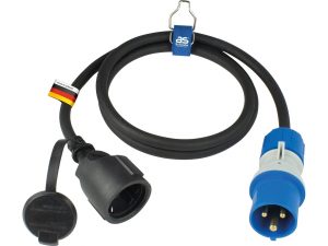Adapter CEE Powerlight wtyk CEE 3P na gniazdo IP44 230 V, 16 A, 3P H07RN-F 3G2,5 1,5 m | 61408