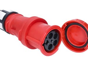 Gniazdo CEE TOP Xtra 400 V, 125 A, 5P 6h, czerwone | 61429