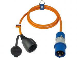 Adapter CEE Powerlight wtyk CEE 3P na gniazdo IP44 230 V, 16 A, 3P H07BQ-F 3G2,5 1,5 m | 62435