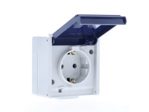 Gniazdo pojedyncze z uziemieniem 230 V, 16 A IP54 | 62460